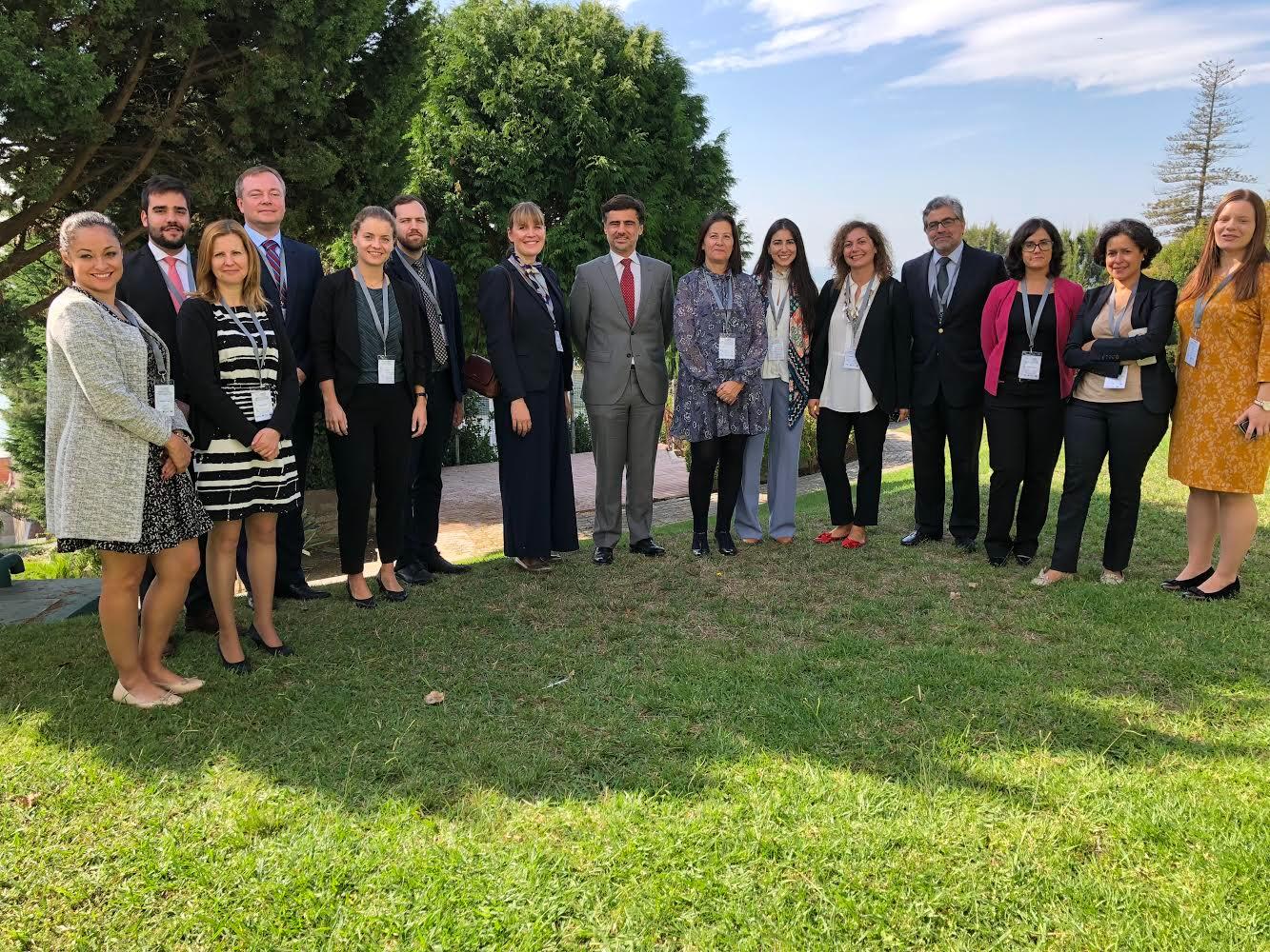 Equipa da UTAIL, OCDE e oradores 