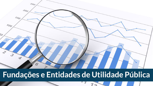 Imagem conceptual com gráfico e lupa